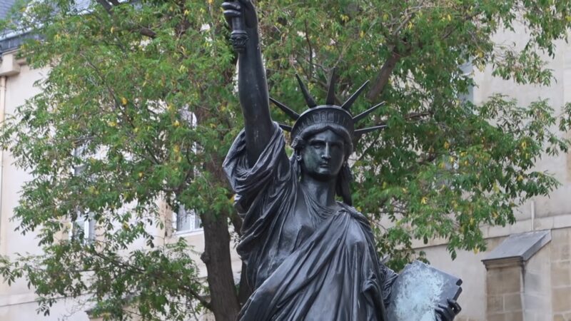Paris Fake Statues of Liberty