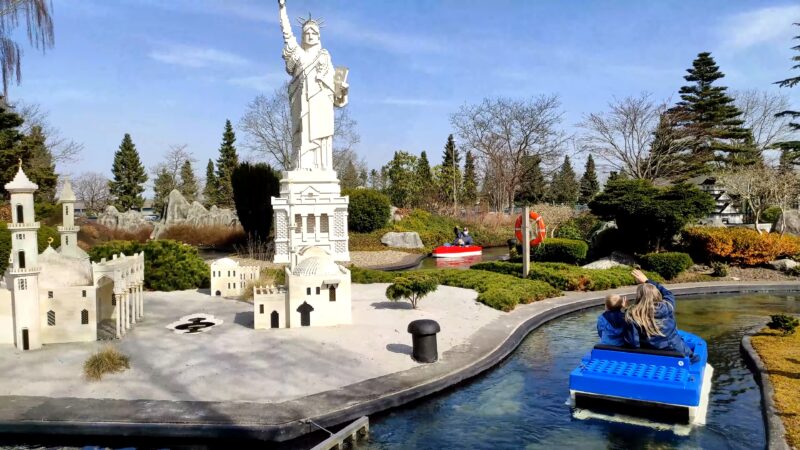 Statue of Liberty Legoland in Billund, Denmark